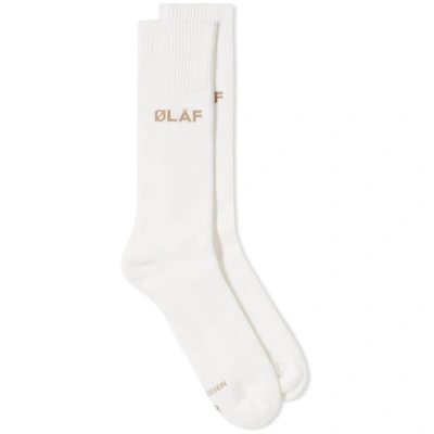 Olaf Hussein Ølåf Sock In White