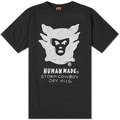 Human Made Storm Cowboy Tee In Black