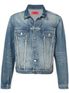 424 Trucker Denim Jacket In Blue