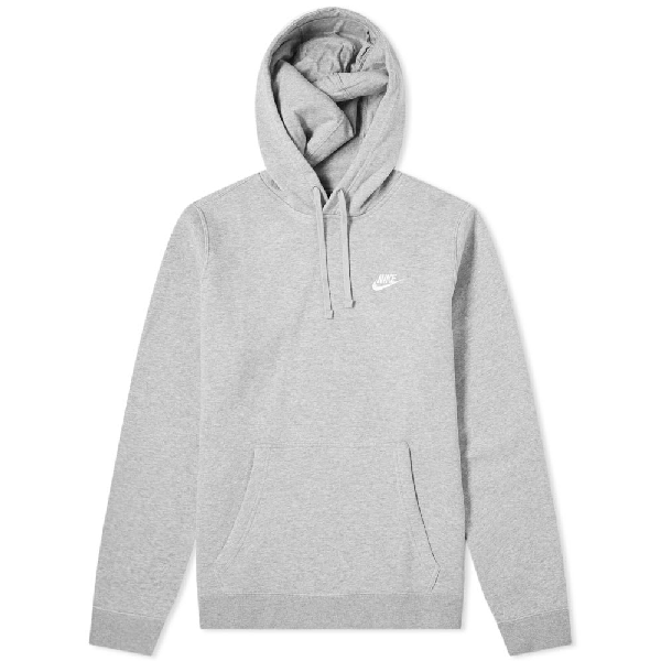 Nike Club Pullover Hoody In Grey | ModeSens