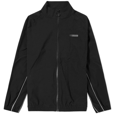 Raised By Wolves Schoeller Tech Track Jacket In Black