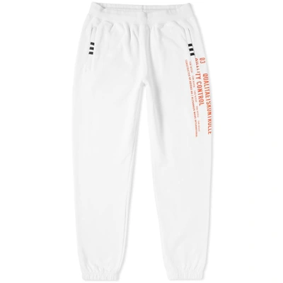 Adidas Originals By Alexander Wang Graphic Jogger In White