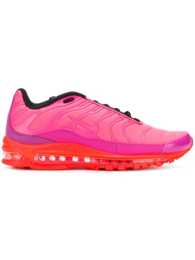 Nike Men's Air Max 97/plus Casual Shoes, Pink/red