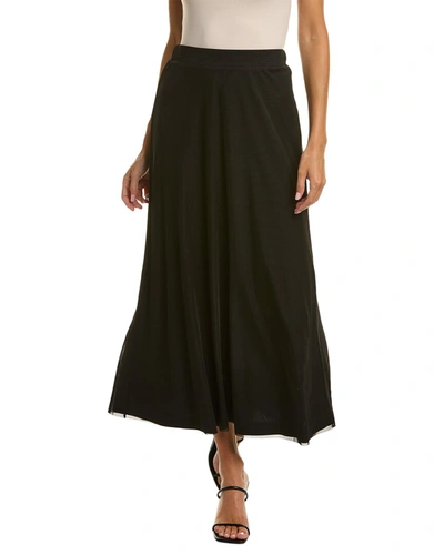 Vince Camuto Mesh Maxi Skirt In Black