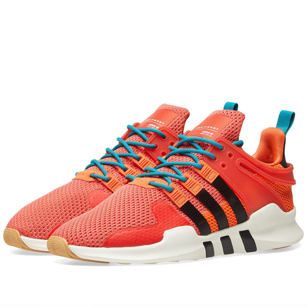 adidas eqt support adv mens orange
