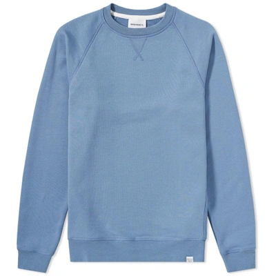 Norse Projects Ketal Summer Classic Crew Sweat In Blue