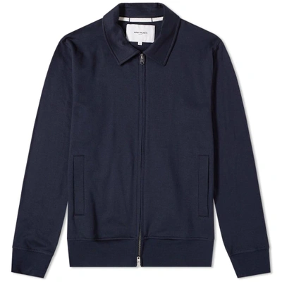 Norse Projects Andreas Track Jacket In Blue