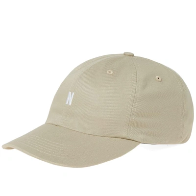 Norse Projects Light Twill Sports Cap In Neutrals