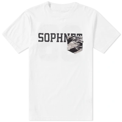 Sophnet . Camouflage Pocket Tee In White