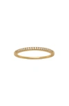 Made By Mary Birthstone Stacking Ring In Gold