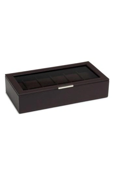 Wolf Stackable Watch Case - Brown