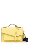 Botkier Cobble Hill Leather Crossbody Bag - Yellow In Butter