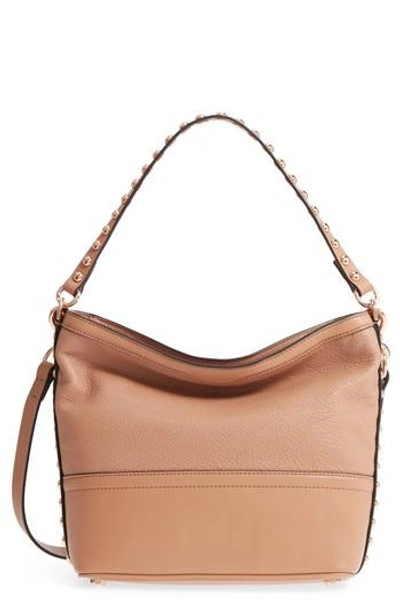 Rebecca Minkoff Blythe Convertible Hobo - Beige In Desert Tan