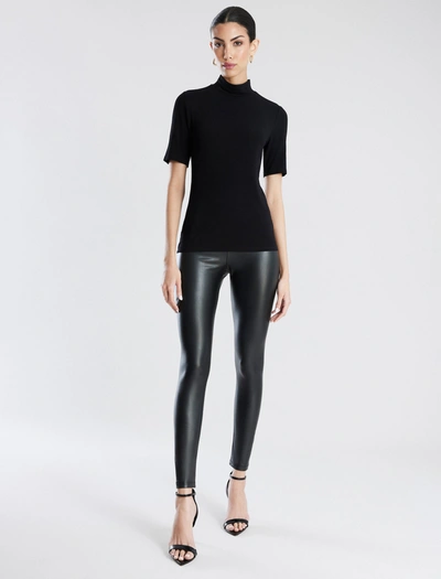 Bcbgmaxazria Faux Leather Legging In Black