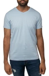 X-ray Solid V-neck Flex T-shirt In Bright Sky Blue