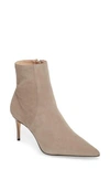 Schutz Bette Bootie In Mouse Suede