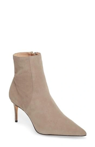 Schutz Bette Bootie In Mouse Suede