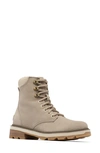 Sorel Lennox Waterproof Lace-up Boot In Omega Taupe/ Gum 2