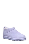 Bearpaw Super Shorty Genuine Shearling Lined Bootie In Persian Violet