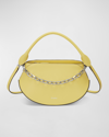 Oryany Flor Mini Leather Top-handle Bag In Yellow
