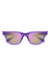 Saint Laurent Sl 462 Suplice Acetate Cat-eye Sunglasses In Violet