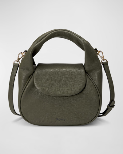 Oryany Anaan Leather Tote Crossbody Bag In Green