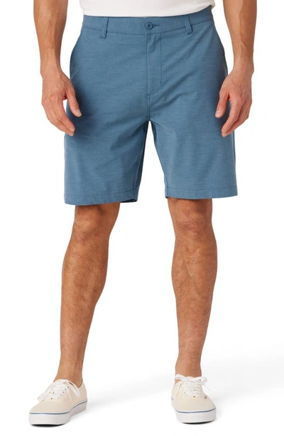 Reyn Spooner Stretch Shorts In Medium Blue