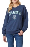 C&c California Millie Graphic Sweatshirt In Mood Indigo