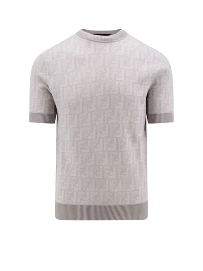 Fendi Sweater In Beige