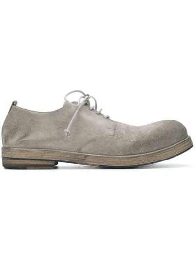 Marsèll Lace-up Distressed Shoes - Grey