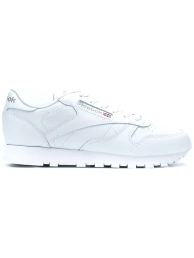 Reebok Panelled Low Top Sneakers In White