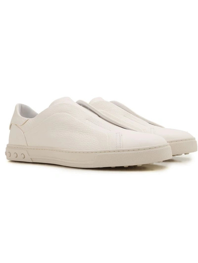 Tod's Sneakers In White