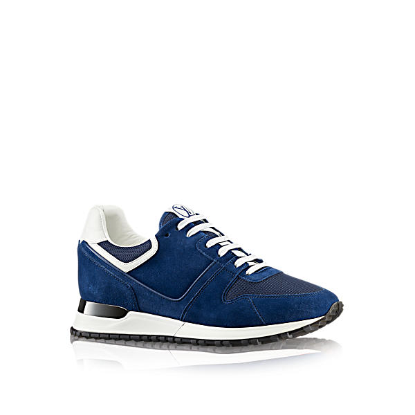Louis Vuitton Run Away Sneaker In Bleu Nuit | ModeSens