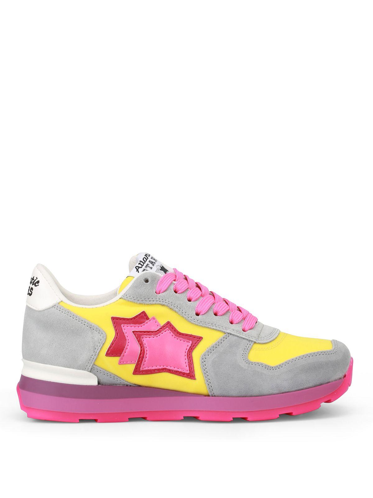 Atlantic Stars Vega Sneakers In Grey-pink | ModeSens