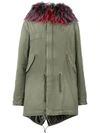 Mr & Mrs Italy Hooded Parka In Green