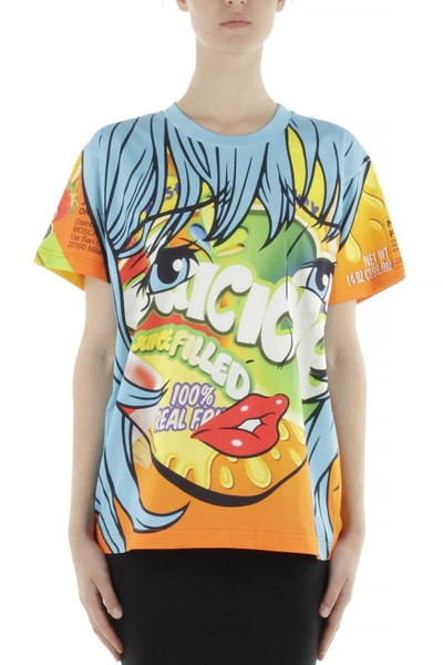 Moschino Printed Shirt In Multicolor