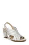 Lifestride Amy Strappy Sandal In Silver