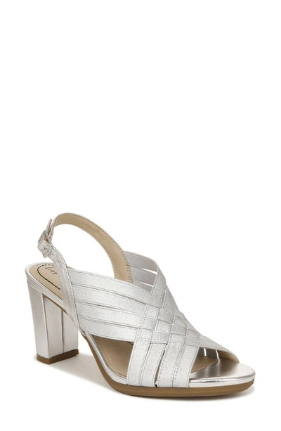 Lifestride Amy Strappy Sandal In Silver