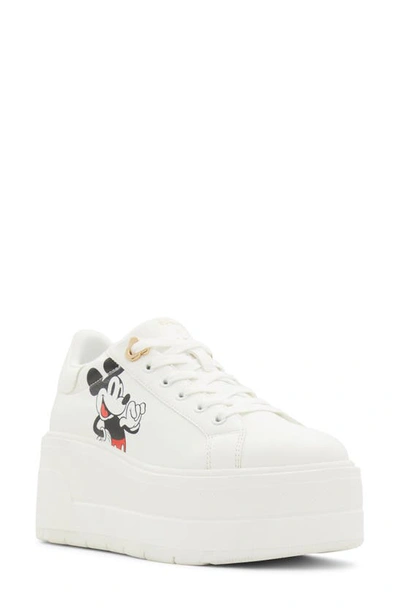 Aldo Disney X  Platform Trainer In White