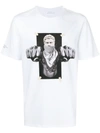 Neil Barrett Freedom Fighters Printed T-shirt In White
