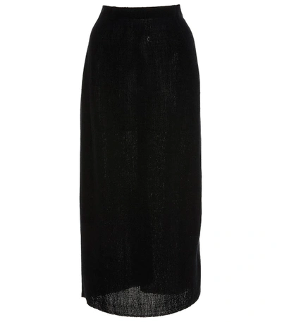 Marisa Witkin Black H-line Skirt