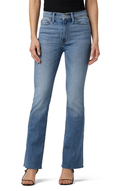 Hudson Blair High Rise Crop Bootcut Jeans In Majesty