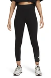 Nike Women's  Sportswear Classic High-waisted 7/8 Leggings In Black