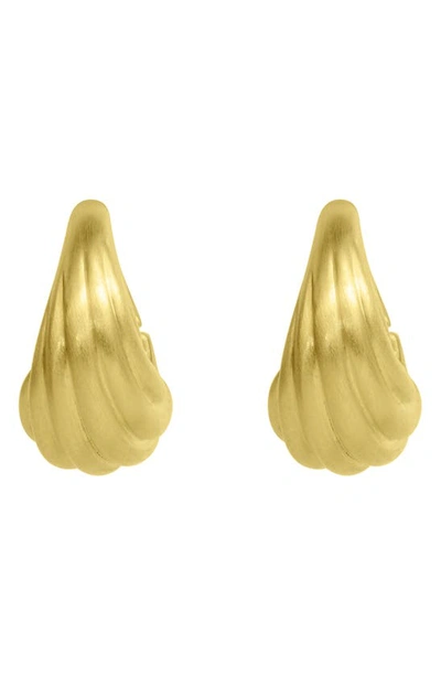 Dean Davidson Forme Huggie Hoop Earrings In Gold