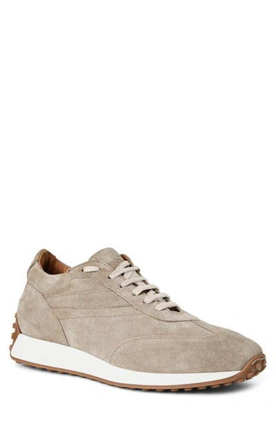 Bruno Magli Duccio Sneaker In Taupe Suede