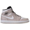 Nike Men's Air Jordan 1 Mid Retro Basketball Shoes, Brown