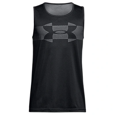 Under Armour Boys' Tech Tank, Black