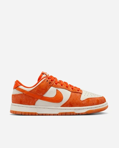 Nike Dunk Low &#39;cracked Orange&#39; In White