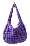 Fp Movement Quilted Carryall Bag In Vivid Violet