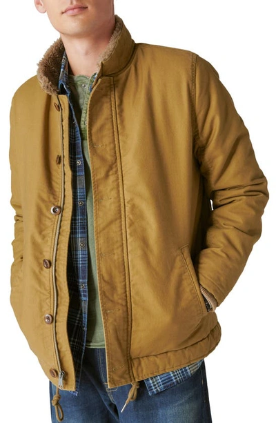 Lucky Brand Us Navy Deck Jacket In Multi